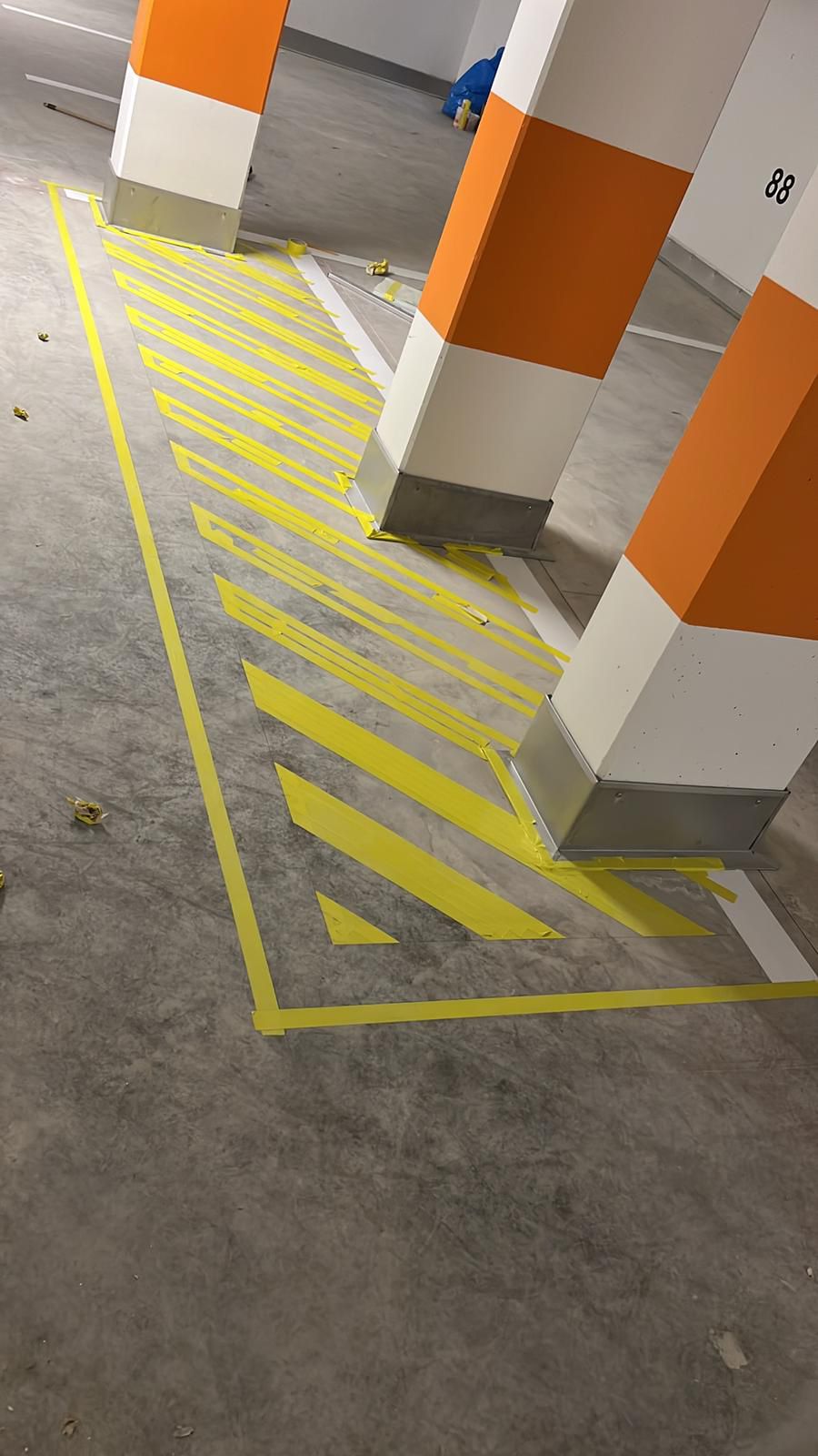 Markierungsarbeiten Markierungsarbeiten