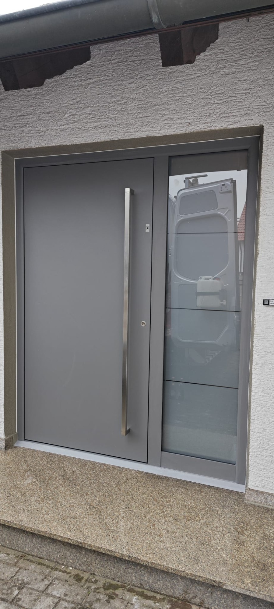 Tausch einer Eingangstüre Tausch einer Eingangstüre